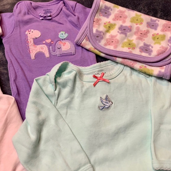 10 Pieces Ralph Lauren & Little Me Size NB-3/6M - Picture 7 of 8